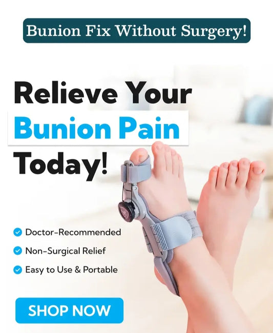 Bunion Toe Corrector – Orthopedic Big Toe Straightener & Pain Relief Brace