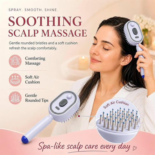 Electric Spray Air Cushion Massage Comb - Imported ⭐⭐⭐⭐⭐ (4.9/5) Ratings