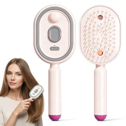 Electric Spray Air Cushion Massage Hair Brush | Mist Scalp Massager | Anti-Frizz Hair Comb | Rechargeable Hair Brush Pakistan⭐⭐⭐⭐⭐ (4.9/5) Ratings