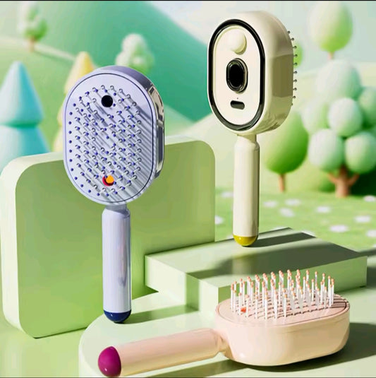 Electric Spray Air Cushion Massage Comb - Imported ⭐⭐⭐⭐⭐ (4.9/5) Ratings